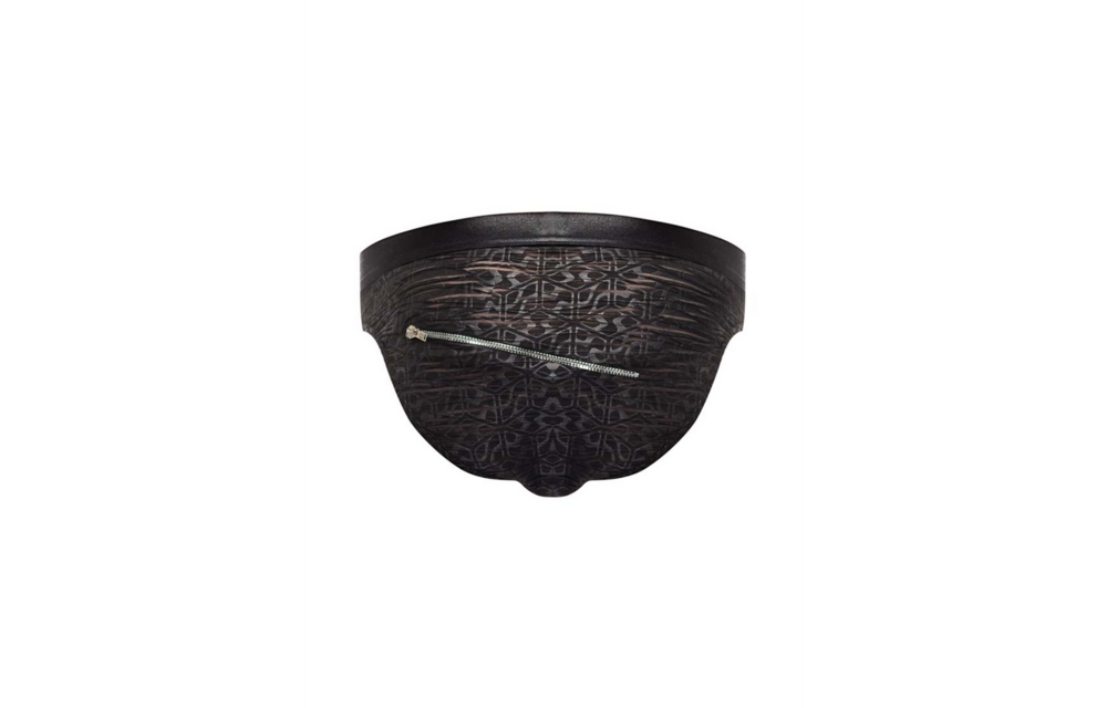 Zip Bikini XL - Stylish, Slimming & Breathable Black