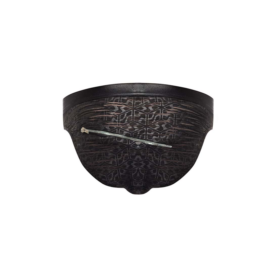 Zip Bikini S - Stylish & Breathable | Male Power Black