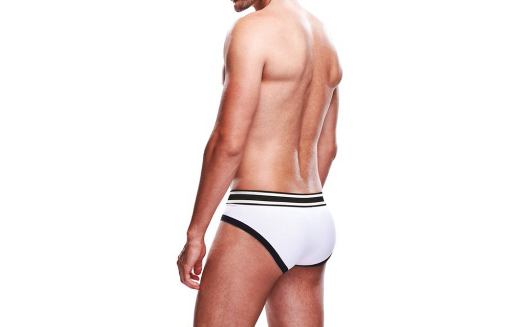 Slip – XXL – Weiß/Schwarz