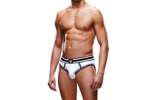 Open Brief - XL - White/Black