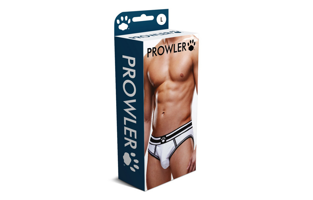 Open Brief - XS - White/Black