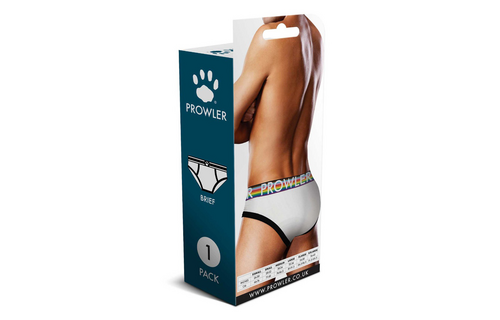 Oversized Paw Brief M White - Comfort & Pride Style Prowler