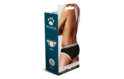 Oversized Paw Brief – M – Schwarz