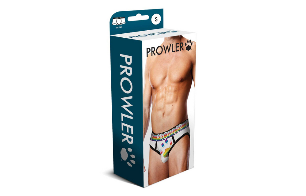 Oversized Paw Brief – S – Weiß