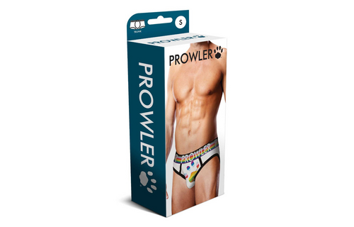 Oversized Paw Slip White | Stylish & Supportive LGBTQ+ Pride