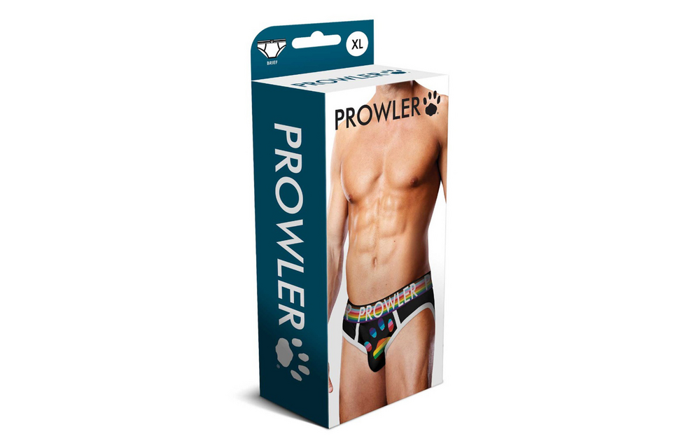 Oversized Paw Brief - XL - Zwart