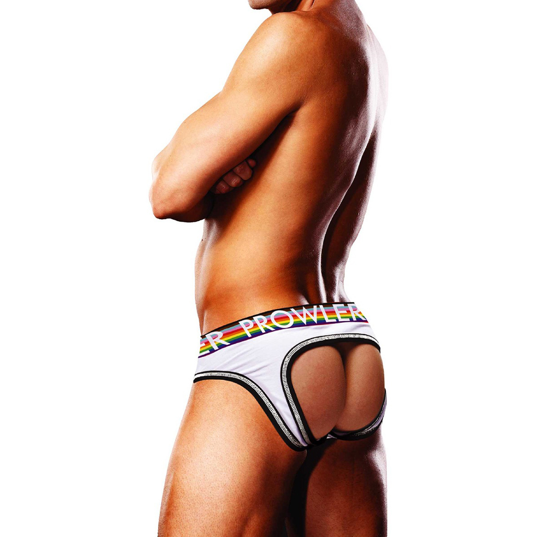 Oversized Paw Open Briefs White | Cool & Sexy Prowler Briefs
