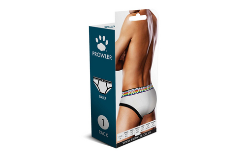 Oversized Paw Brief – XL – Weiß