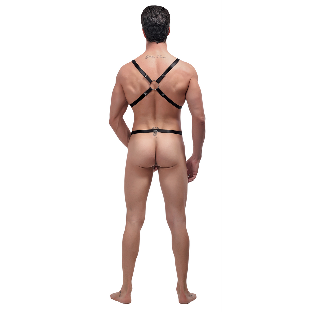 Rip Off Harness Zwart - Stoer, Verstelbaar & Hoogwaardig