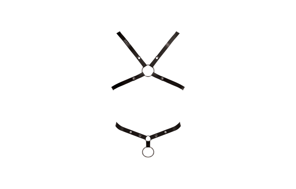 Rip Off Harness Schwarz – Cool, verstellbar & hochwertig