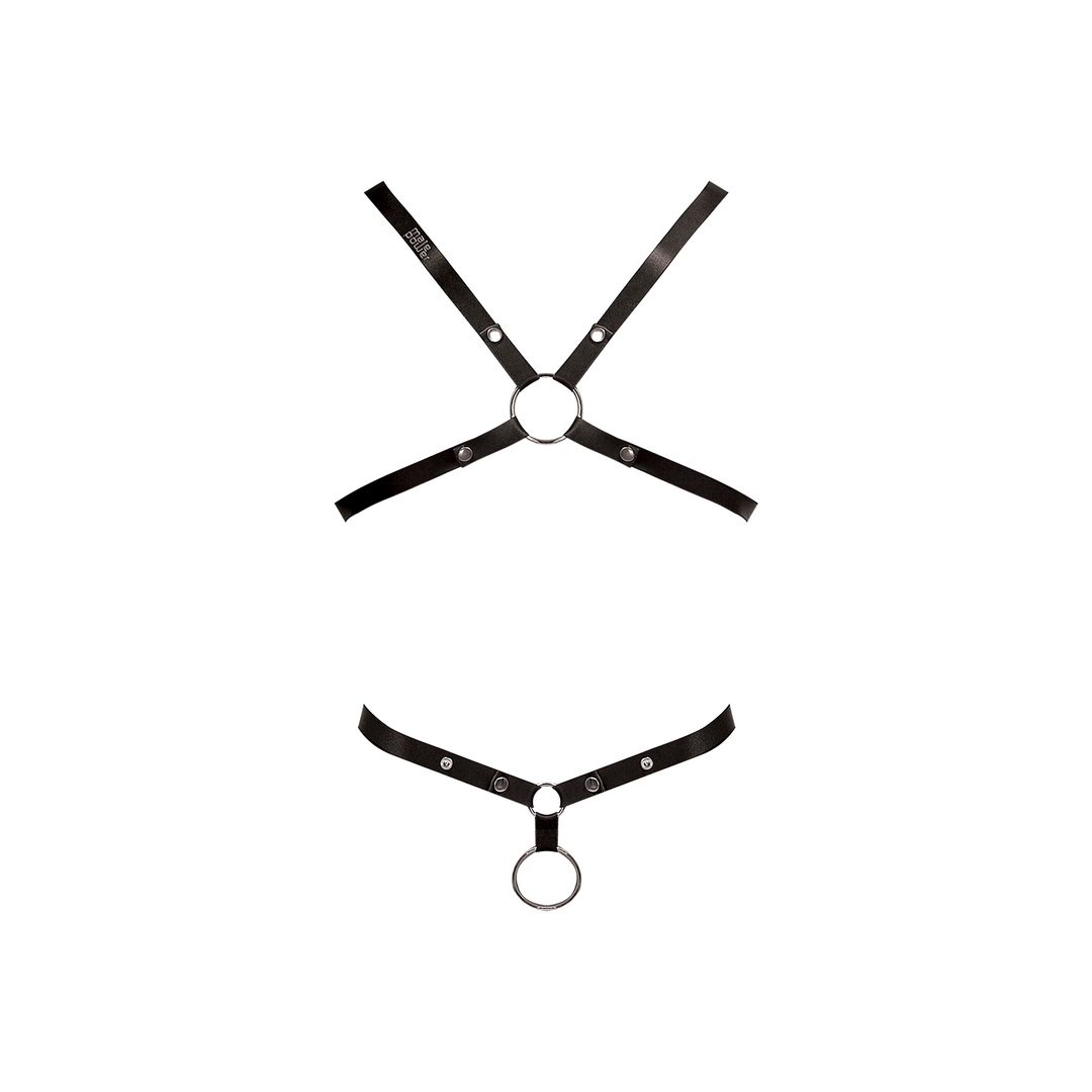 Rip Off Harness Schwarz – Cool, verstellbar & hochwertig