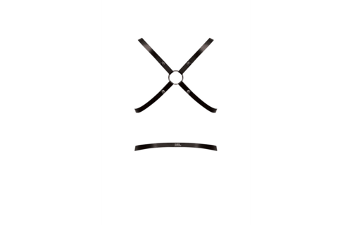 Rip Off Harness Schwarz – Cool, verstellbar & hochwertig