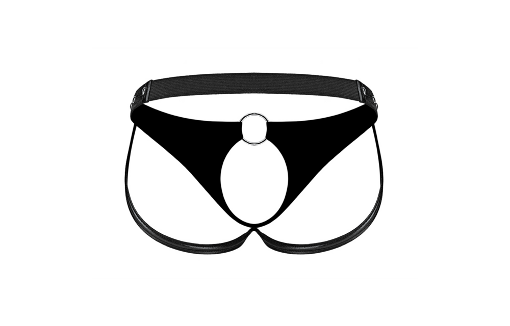 Cyclops - Crotchless Jock - S/M - Black