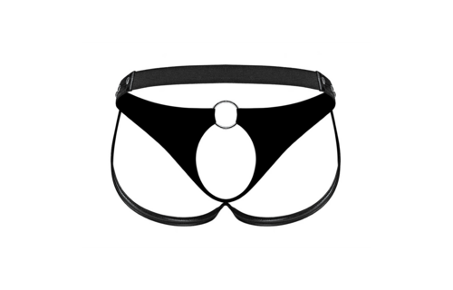 Cyclops - Crotchless Jock - S/M - Black