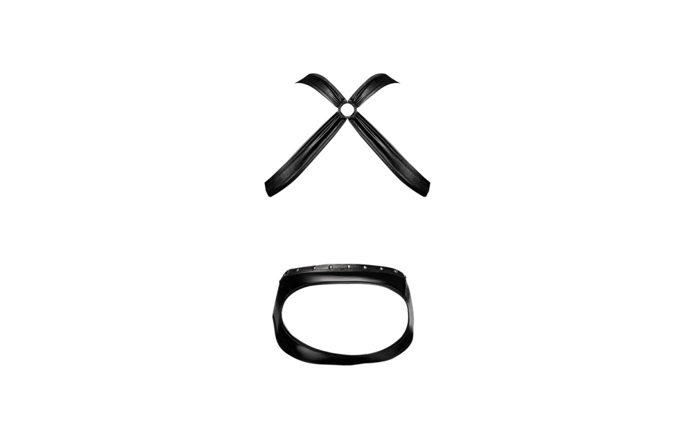 Uranus Jock Briefs L/XL Black – Cool & Sexy With Suspenders