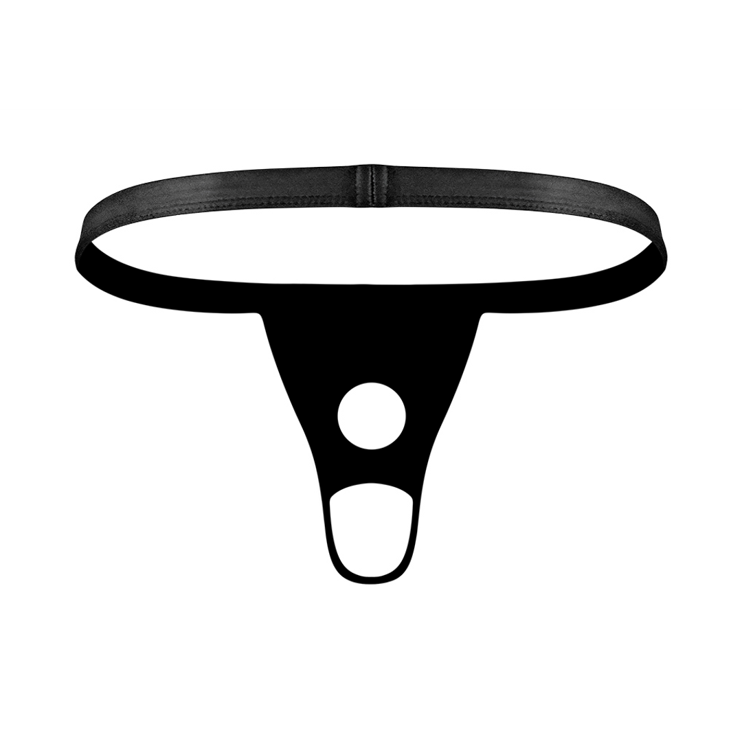 Appolo – Power Sock mit rundem Schnitt und offenem Rücken – S/M - Schwarz