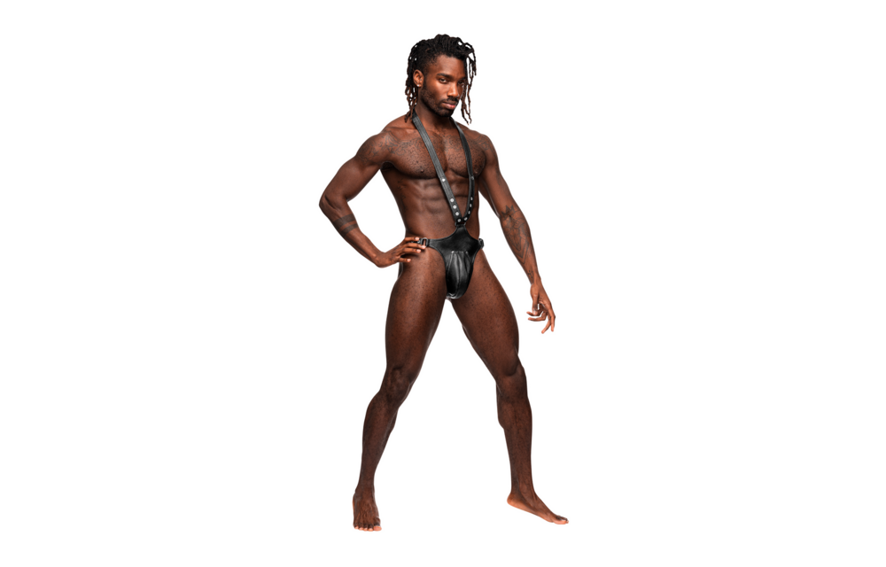 Capricorn Bodysling Schwarz – Cool, verstellbar & bequem