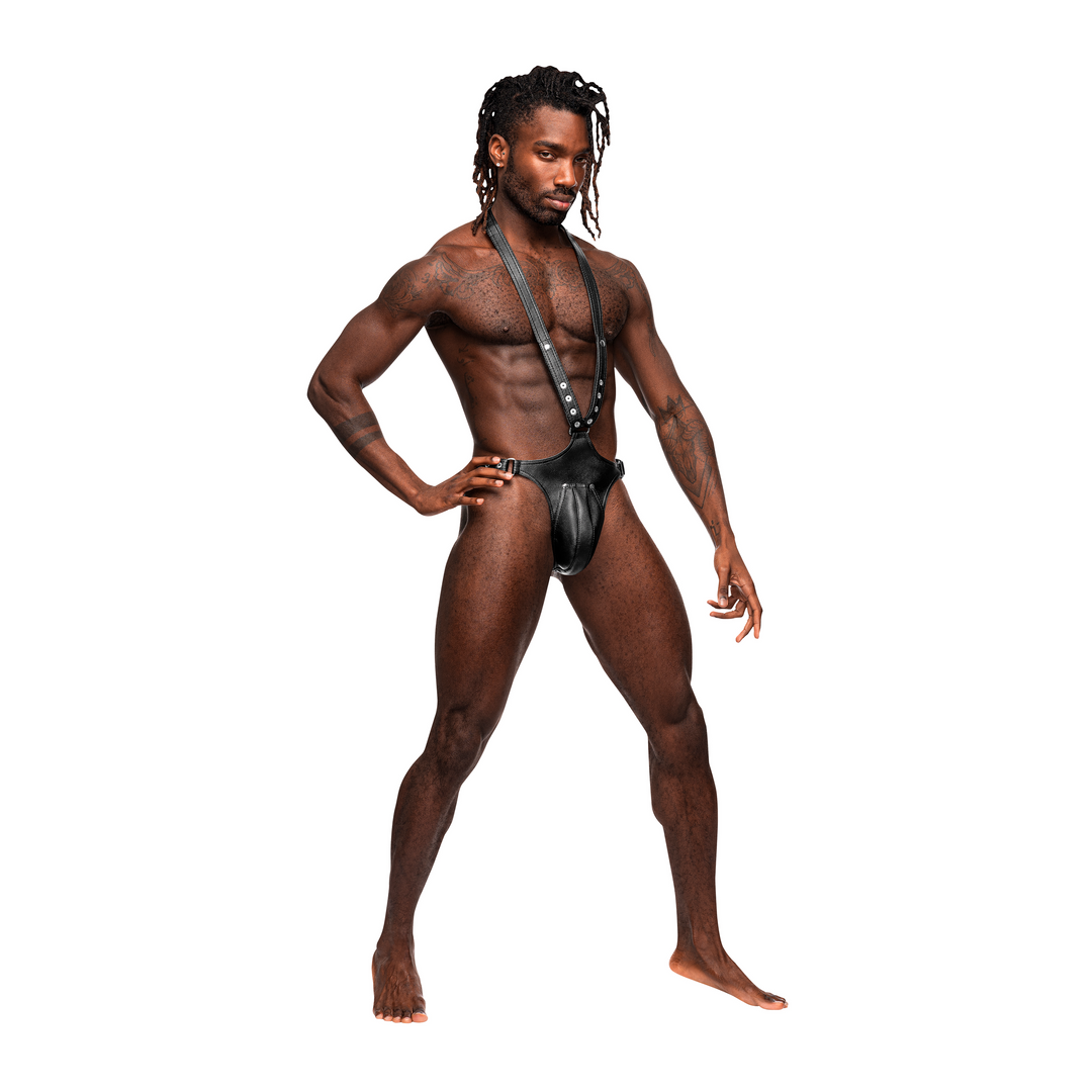 Capricorn Bodysling Zwart – Stoer, Verstelbaar & Comfortabel