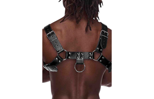 Aries - Imitation Leather Harness - One Size - Black