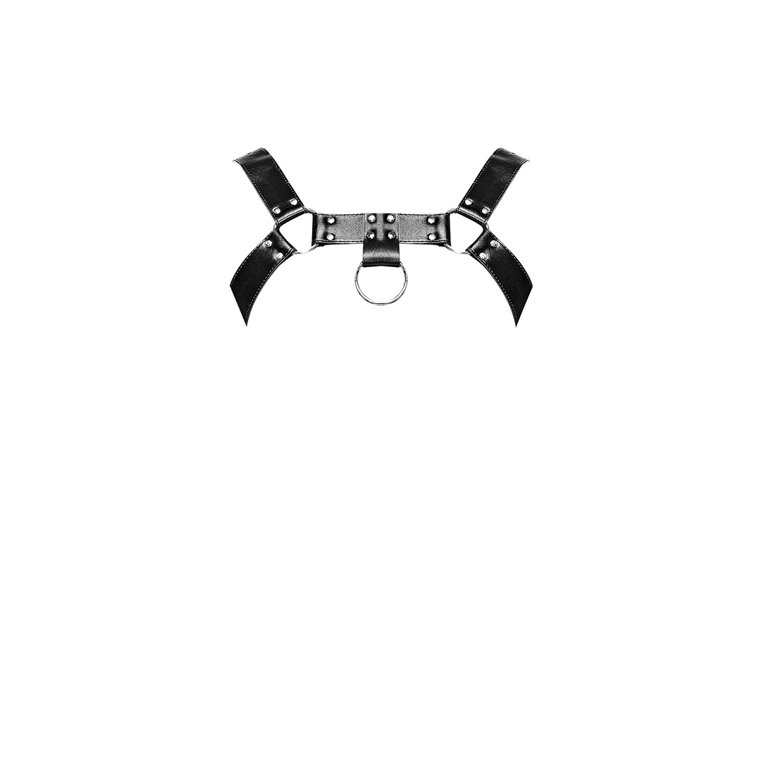 Aries Imitation Leather Harness Black | Male Power One Size