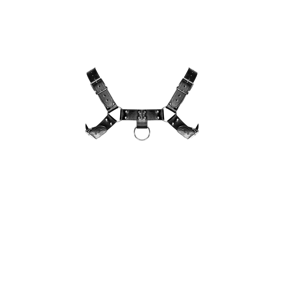 Aries Imitation Leather Harness Black | Male Power One Size