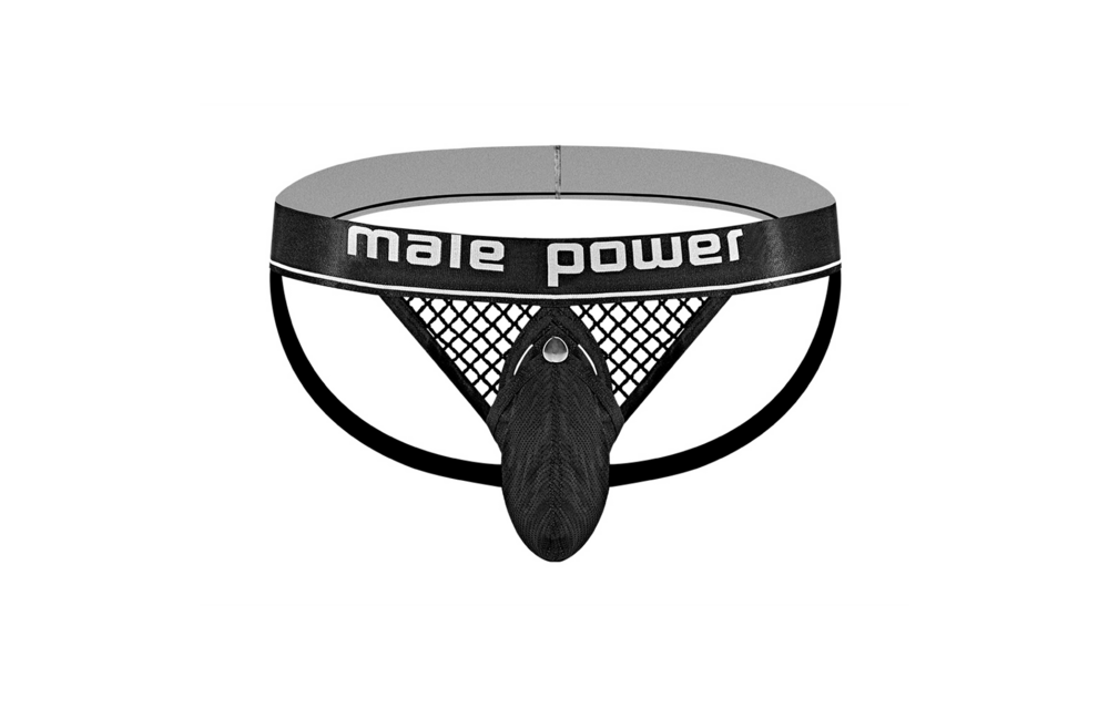 Cock Ring Jock - L/XL - Zwart