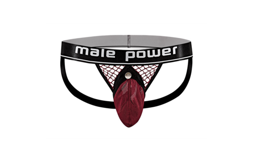 Cock Ring Jock – S/M – Bordeaux