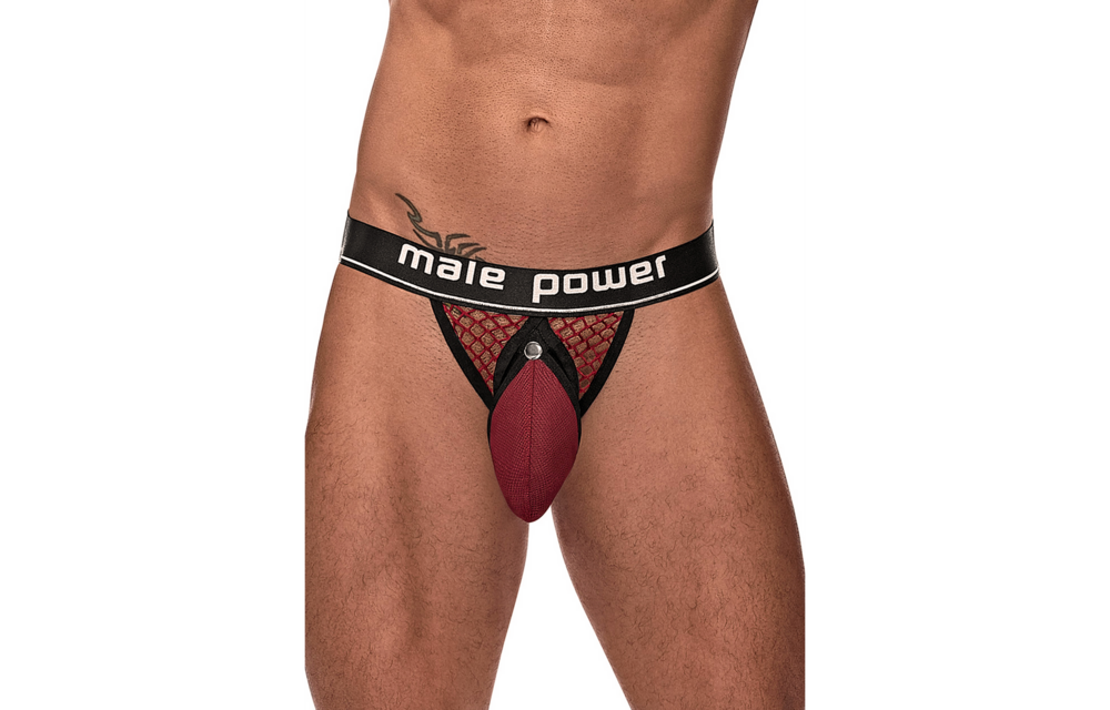 Cock Ring Jock S/M Bordeaux – Stijlvol & Luxe Mannenmode