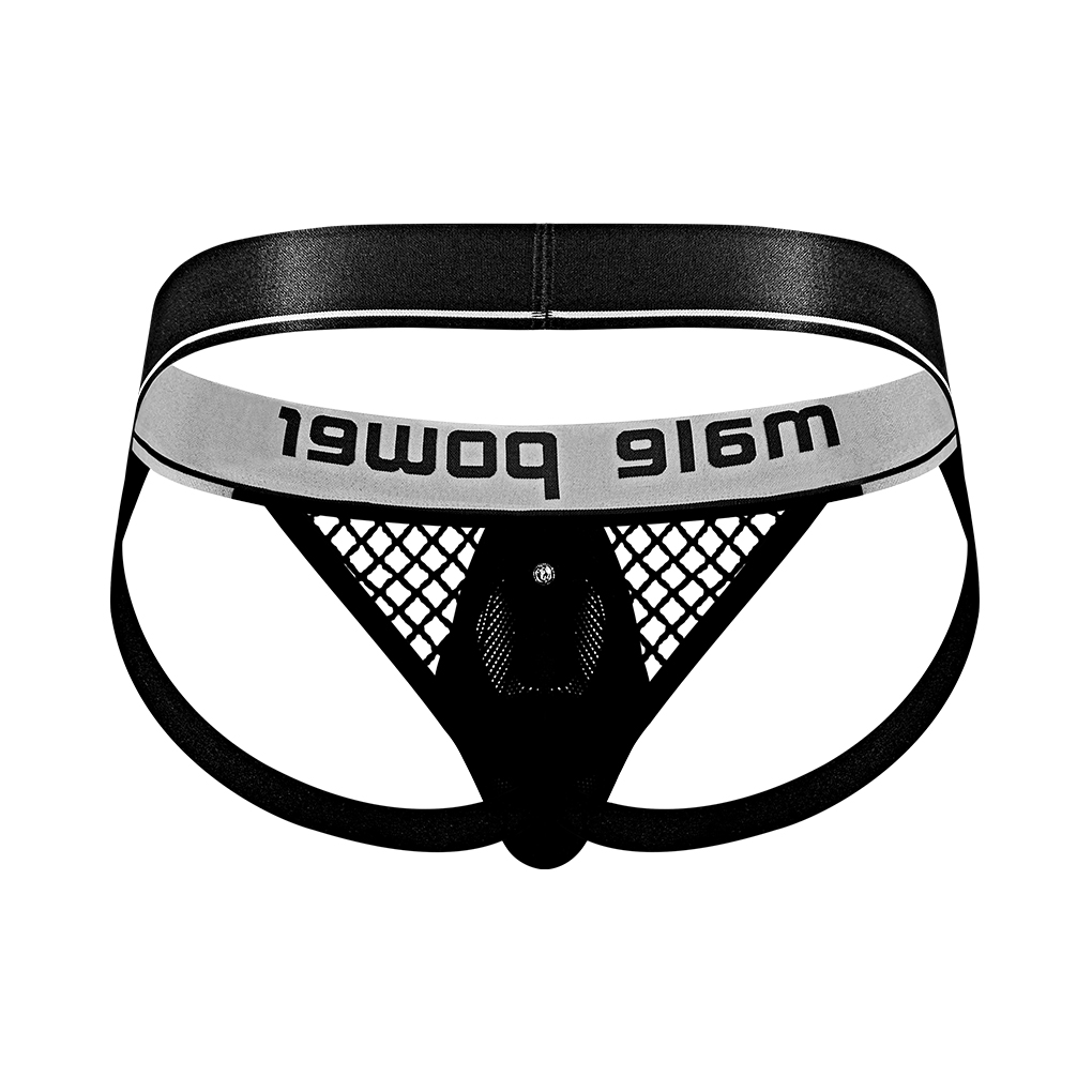 Cock Ring Jock S/M Zwart - Sexy & Comfort Van Male Power
