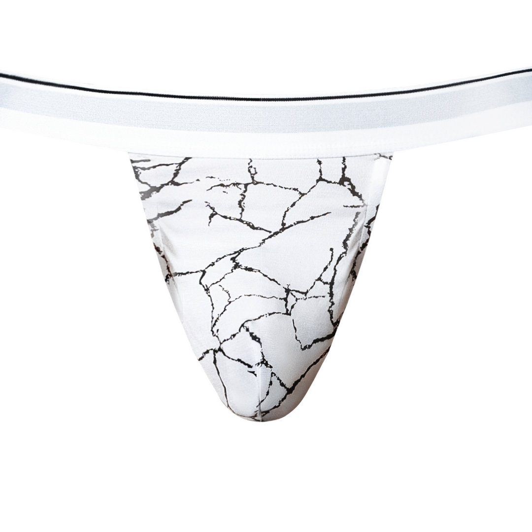 Jock – L/XL – Weiß Marmor