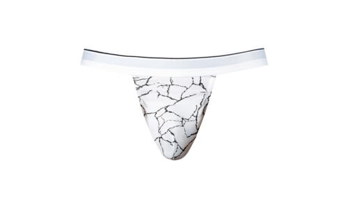 Jock - S/M - White Marble