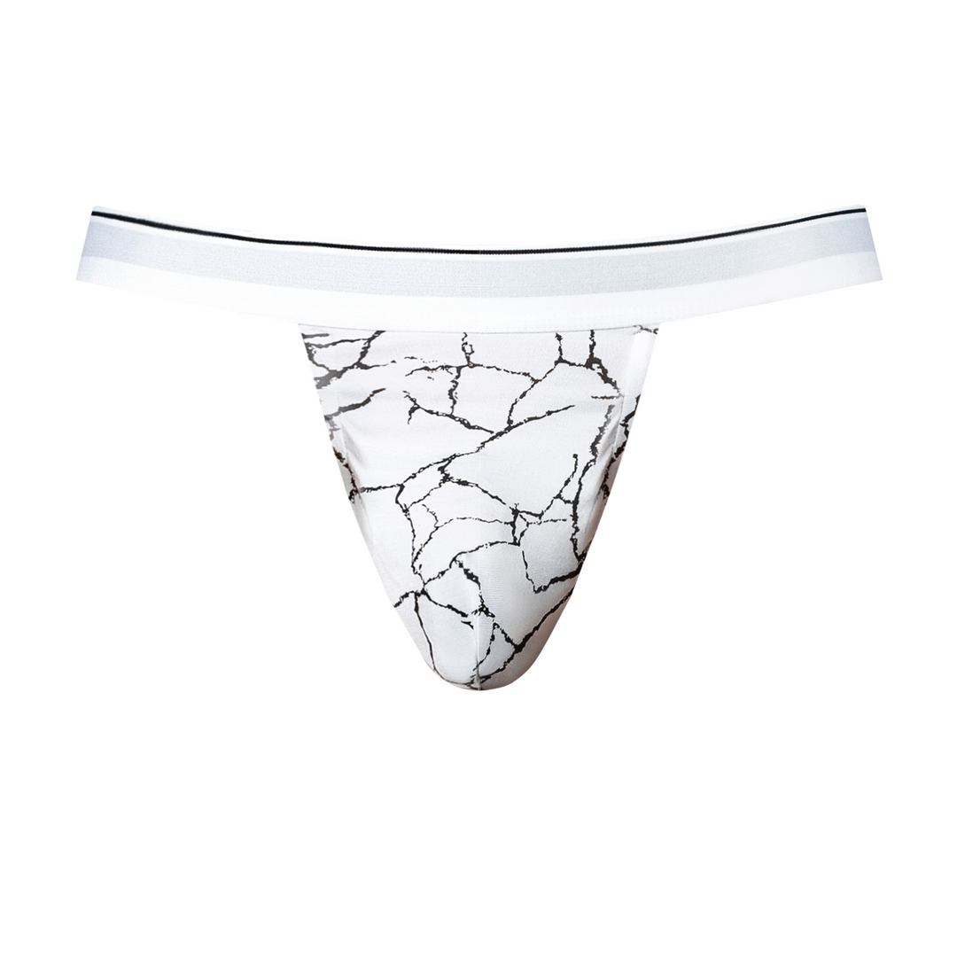 Jock - S/M - White Marble