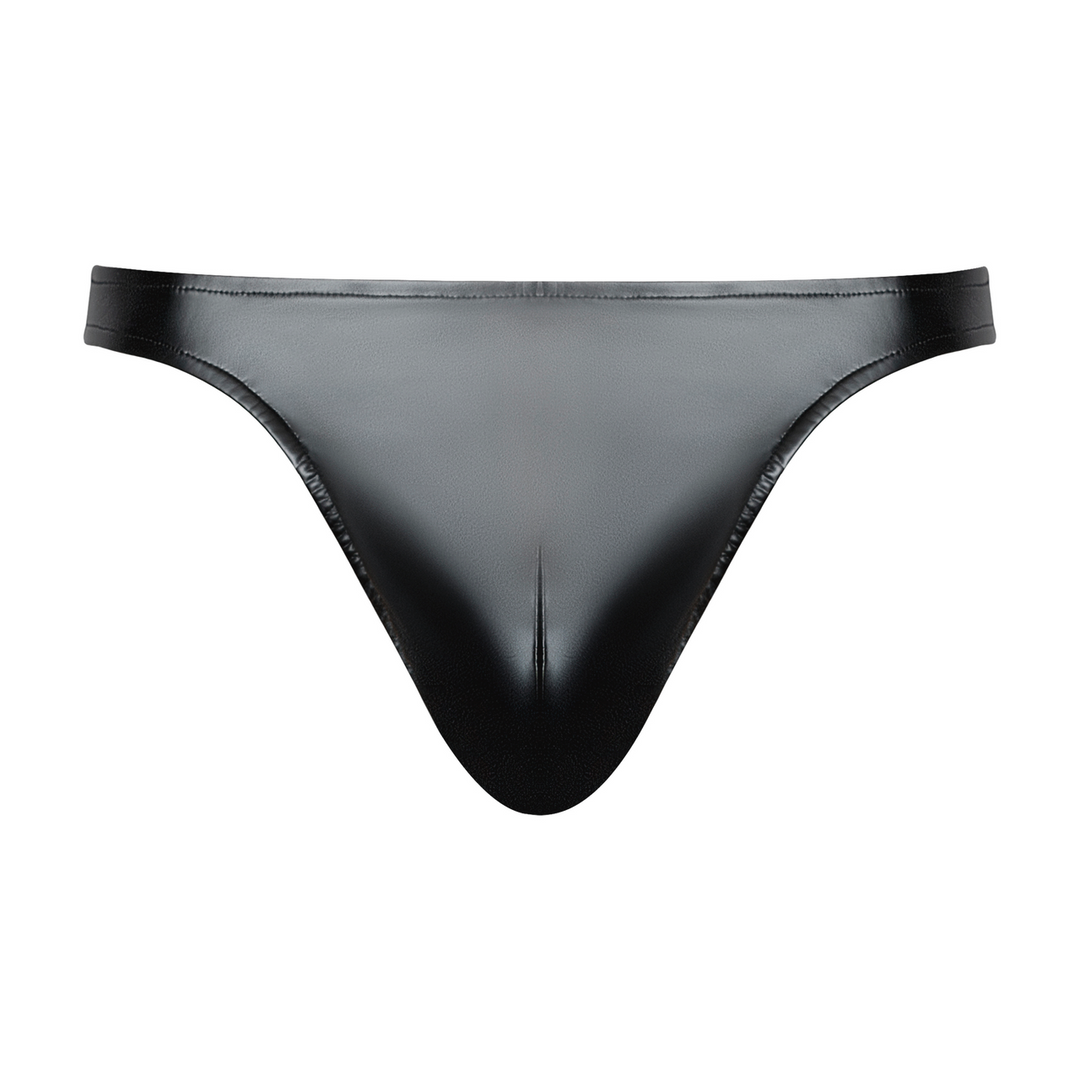 Moonshine Wetlook Jock S/M Zwart | Stijlvol & Comfortabel