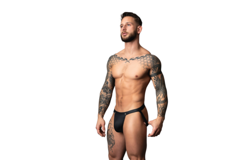 Snap Off Jock - S/M - Black