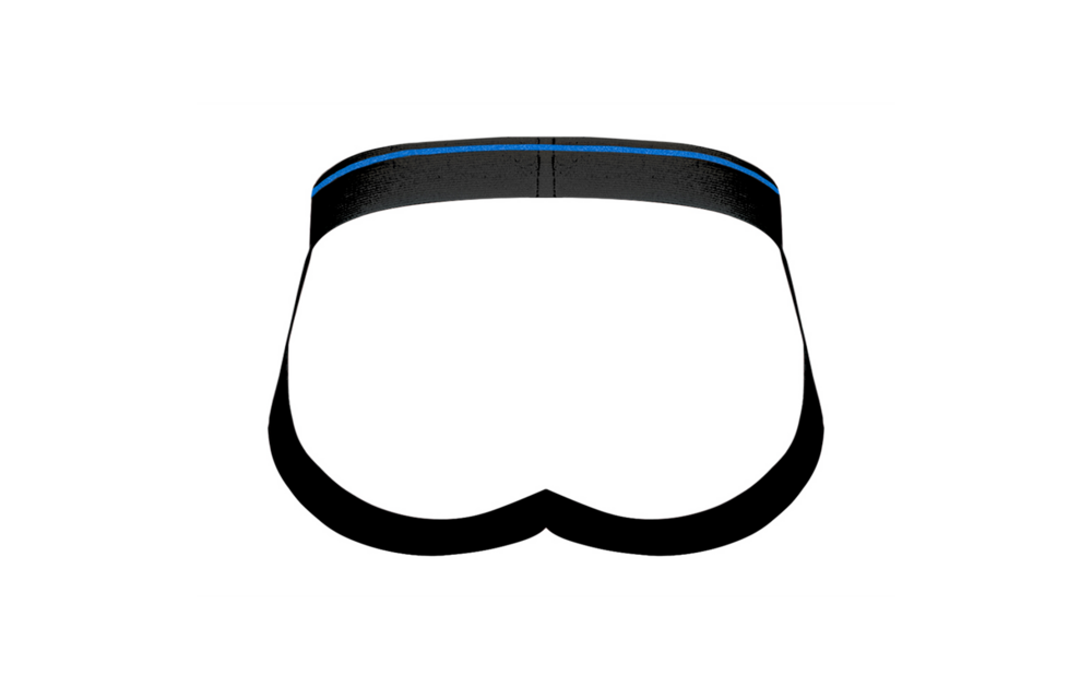 Panel Jock – L/XL – Schwarz/Blau