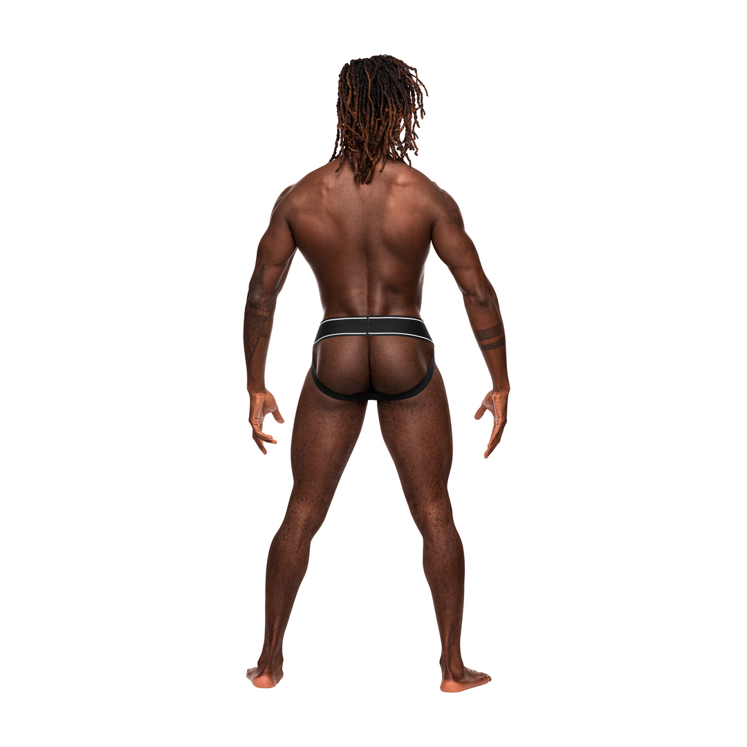 Jock L/XL Weiß Male Power | Komfort & Halt Modal Rib