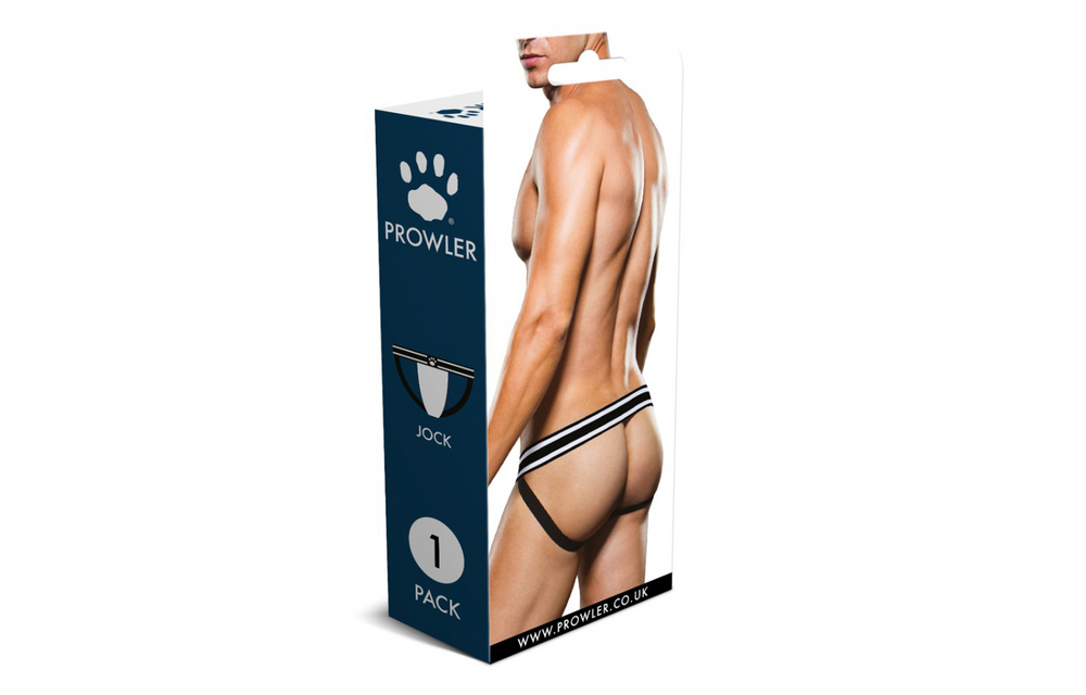Jock XS Weiß/Schwarz Prowler – Cool, bequem und dehnbar