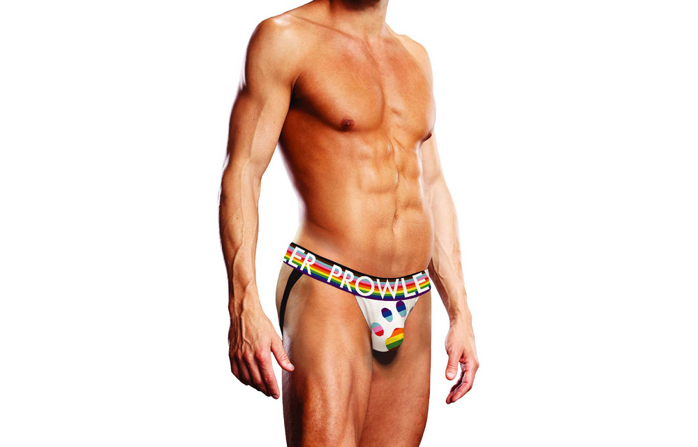 Oversized Paw Jock - M - White