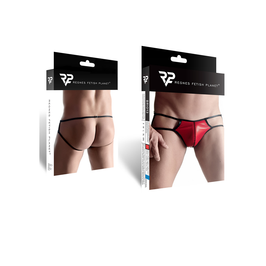 Wetlook Men's Briefs S Red – Stylish & Comfortable | Regnes