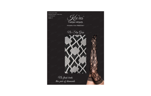 Elle - Thigh High - D - Zwart