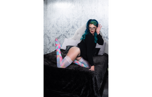 Gilly Regenbogen-Overknees | Kix’Ies Komfort & Farbenfroh