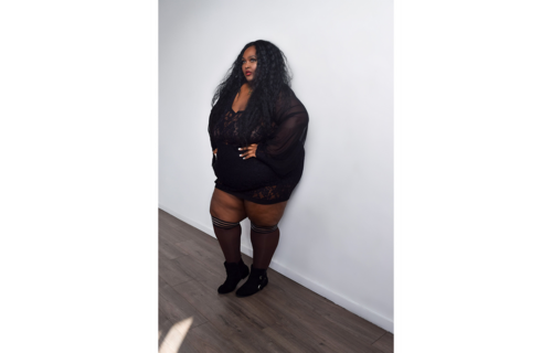 Herfst - Thigh High - D - Bruin