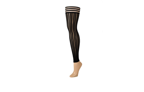 Lindsay - Thigh High - B - Black