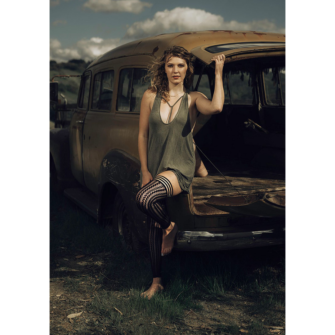 Lindsay Dijhoog C Zwart | Kix’Ies Voetloze Panty Gratis Stijl