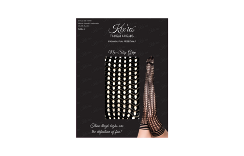 Mimi Overknee Schwarz Stay-Ups – Stilvoll & bequem zu tragen