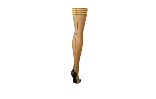 Ruby Oberschenkellange Nude-Socken – Stilvoll & bequem | Kix'Ies