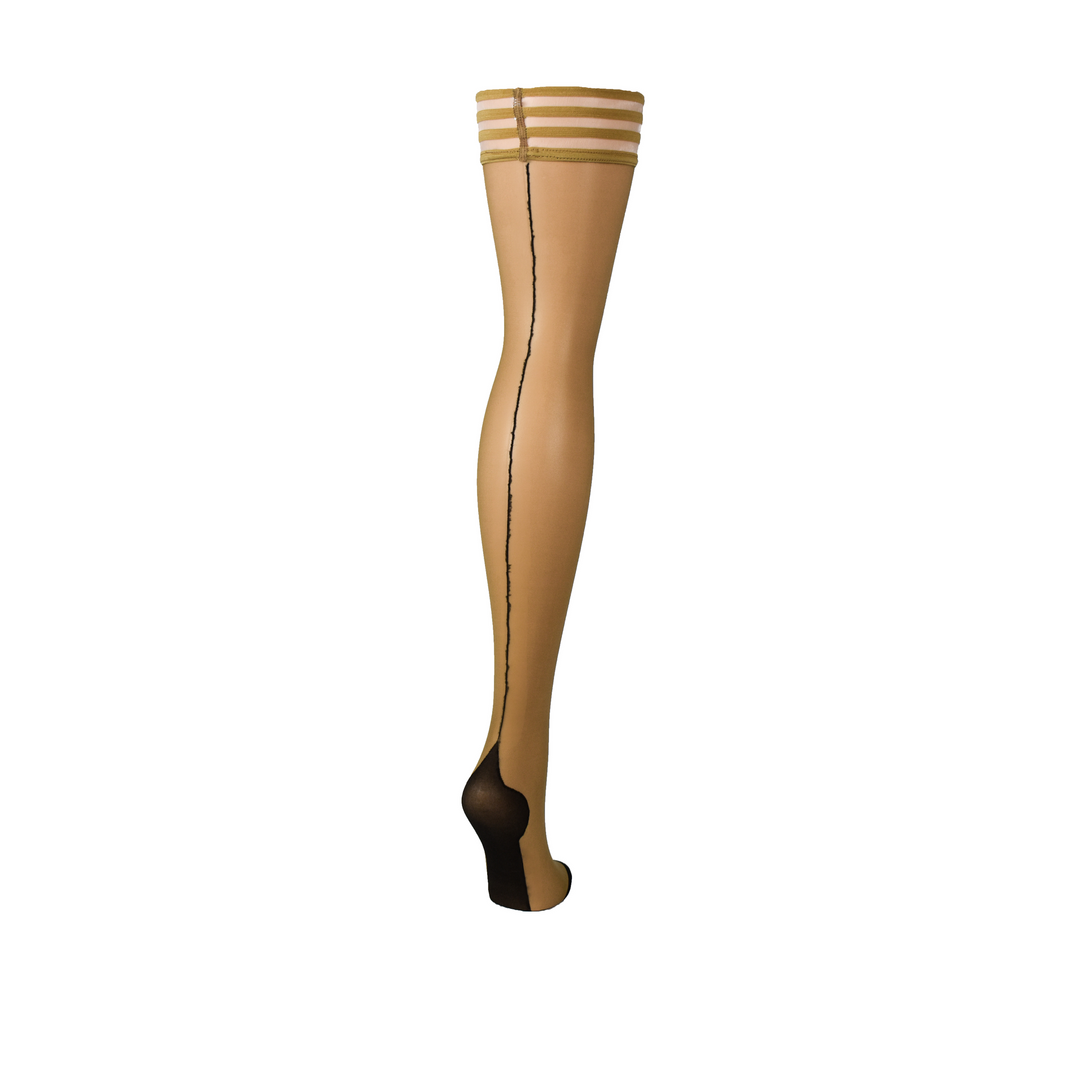 Ruby Oberschenkellange Nude-Socken – Stilvoll & bequem | Kix'Ies