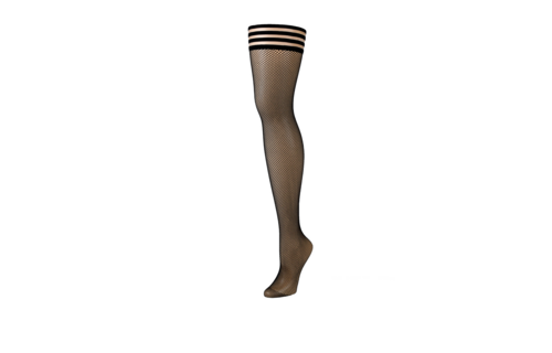 Sam - Thigh High - D - Black