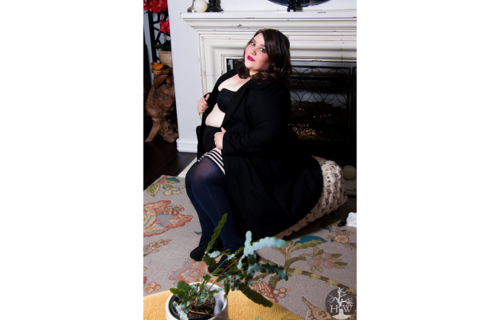 Selma Thigh High D Blue | Stylish Kix'Ies Over-the-Knee Stockings