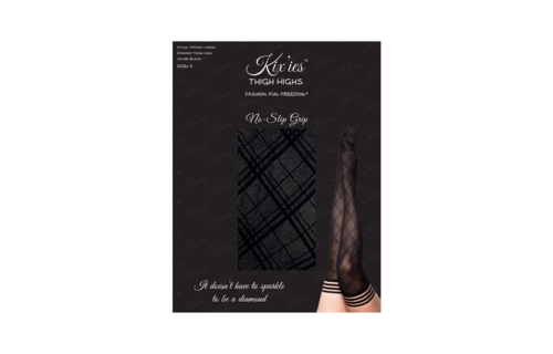 Tiffany Dijhoog Zwarte Kousen D | Stijlvol & Comfortabel